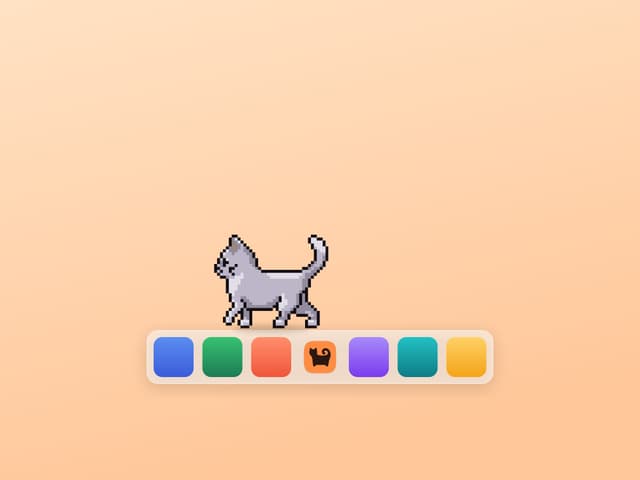 CatPod skin picker showing alternate cat appearances